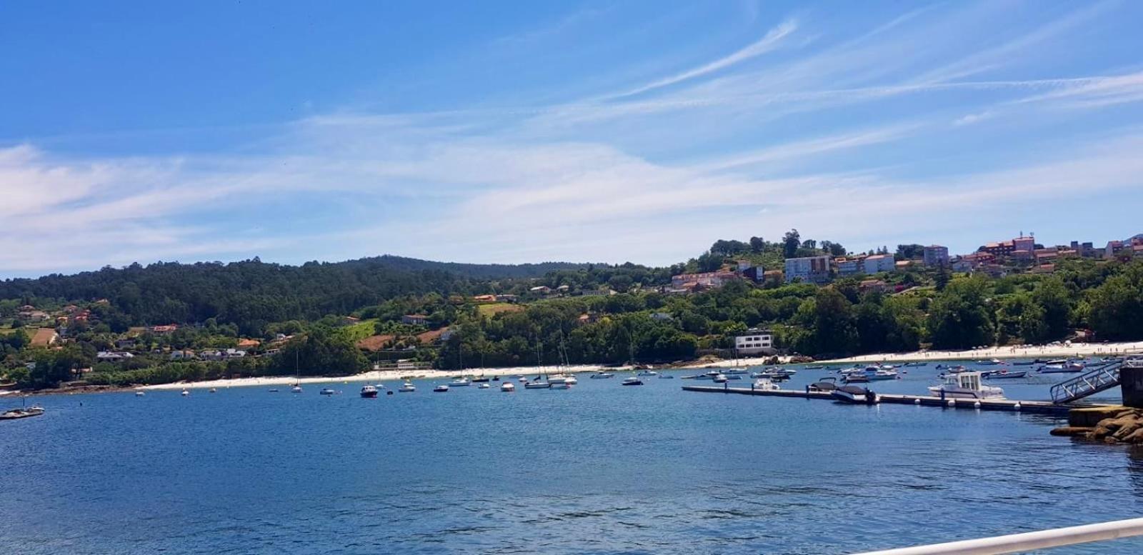 Apartament Piso Vistas Al Mar 2. Playa Aguete. Rias Baixas Marín Zewnętrze zdjęcie